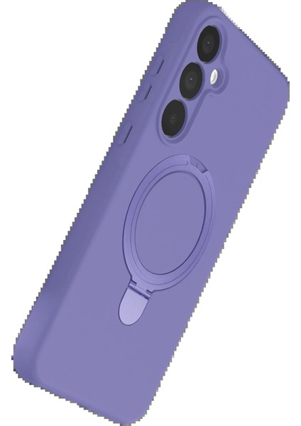 Samsung Galaxy A35 5g Regal Magsafe Standlı Kapak - LILA-(5796) - MB000X-2GLVZ1 modelleri