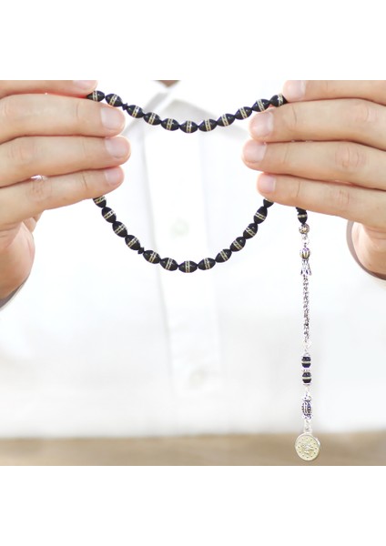 Kararmaz Metal Arnavut Zincir Püsküllü Çift Sıra Sarmal Metal Işlemeli Arpa Kesim Kuka Tesbih modelleri