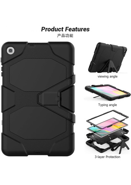 Samsung Galaxy T510 Tab A 10.1 Kılıf Griffin Tablet Kapak - SIYAH-(5796) - MB000X-2GP4A3 modelleri