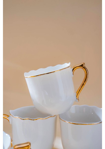 Alviera 6 Kişilik Kahve Fincan Takımı - 90 ml fiyatları