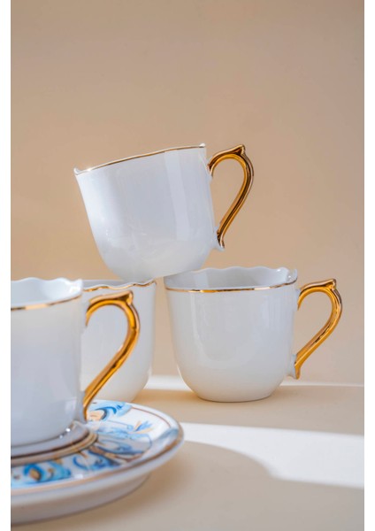 Florrie 6 Kişilik Kahve Fincan Takımı - 90 ml modelleri