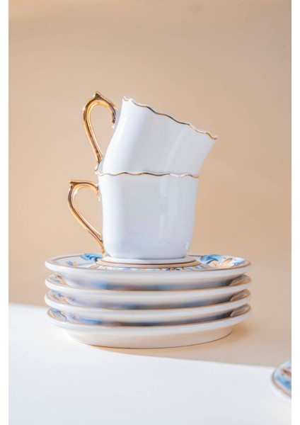 Florrie 6 Kişilik Kahve Fincan Takımı - 90 ml fırsatları