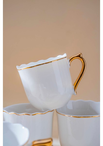 Marivelle 6 Kişilik Kahve Fincan Takımı - 90 ml fırsatları