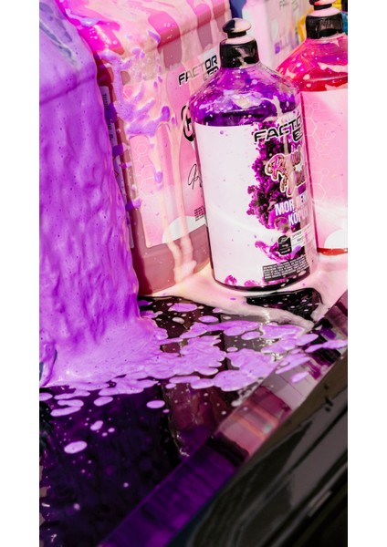 Royal Violet Mor Renkli Oto Yıkama Köpüğü Oto Şampuan 1 L