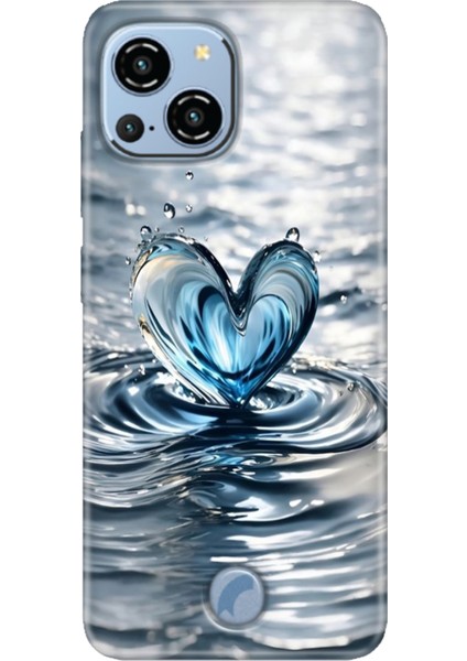 Reeder S23 Pro Max Kılıf Desenli Kapak Baskı Uv Aşkdamlası