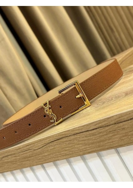 Kadın Taba Kemer Pantolon Kemeri Etek Kemeri Gold Detaylı Taba Kemer fiyatları