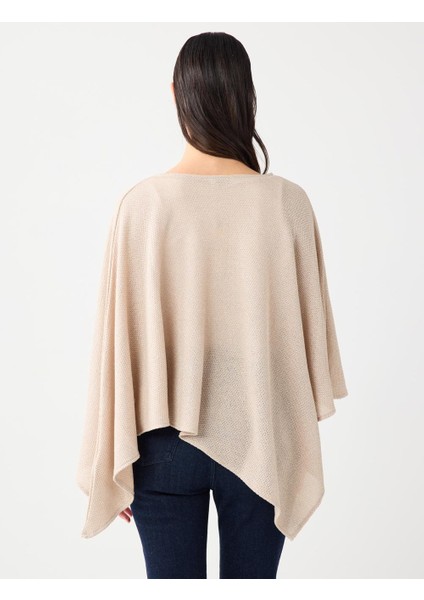 Lacivert Gömlek Yaka Yün Karışımlı Rahat Kesim Dokuma Kaban