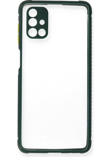 Samsung Galaxy M51 Kılıf Miami Şeffaf Silikon - Koyu YEŞIL-(5796) - MB000X-2GQY71 fiyatları