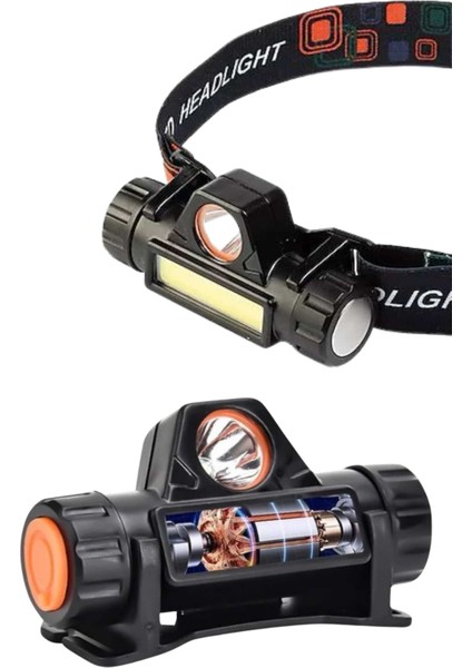 Kafa Lambası Çalışma Işığı Kafa Feneri Şarjlı Mıknatıslı Fenerli - MB000X-2H66A7 fiyatları