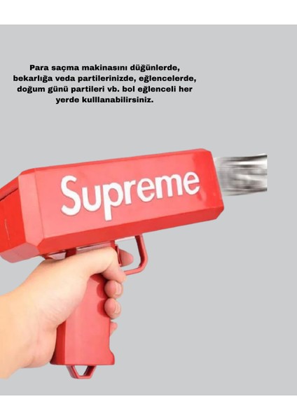 Super Money Gun Para Saçma Tabancası Yüksek Atış Güçlü Kırmızı Model - MB000X-2GVWV8 indirimleri