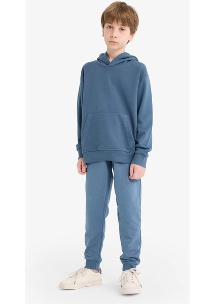 Erkek Çocuk Beli Lastikli Okul Jogger Eşofman Altı