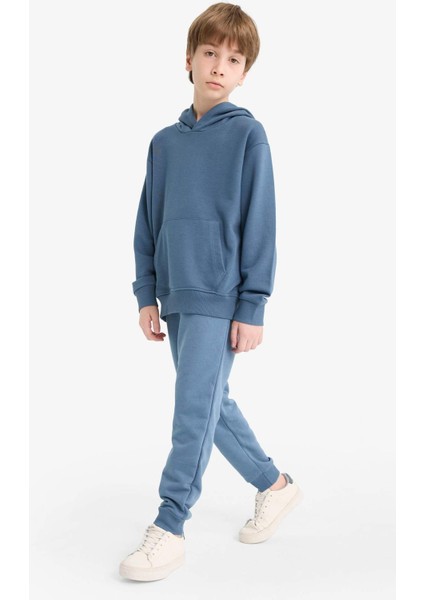 Erkek Çocuk Beli Lastikli Okul Jogger Eşofman Altı