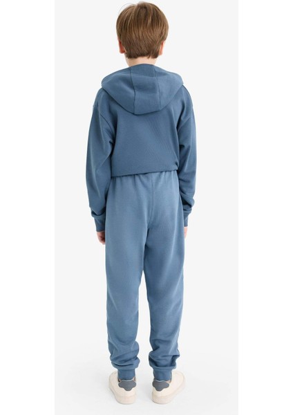 Erkek Çocuk Beli Lastikli Okul Jogger Eşofman Altı