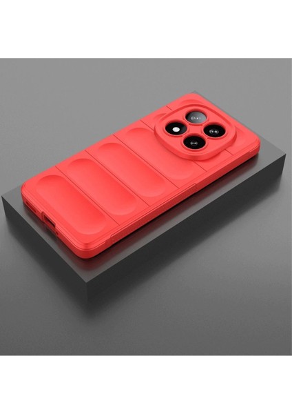 Xiaomi Redmi Note 14 Pro 5g Kılıf Optimum Silikon - KIRMIZI-(5796) - MB000X-2GMOZ5 modelleri