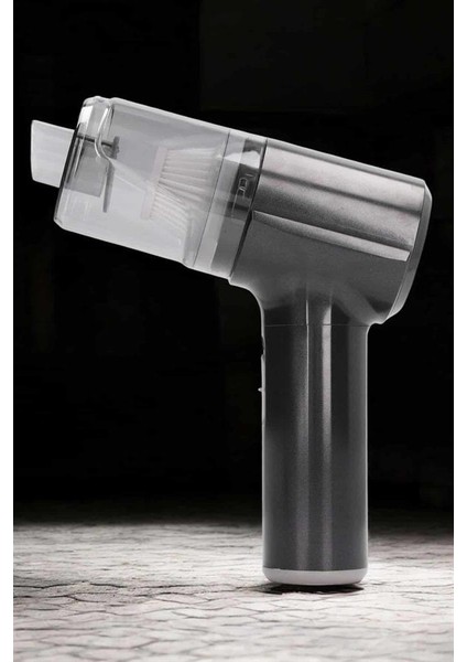 Üflemeli Güçlü Vakumlu Ev Ofis Araç Süpürgesi El Süpürgesi Şarjlı - MB000X-2H28Z0 indirimleri