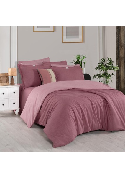 Solo Tone Tek Kişilik %100 Pamuk Nevresim Takımı Pembe fiyatları