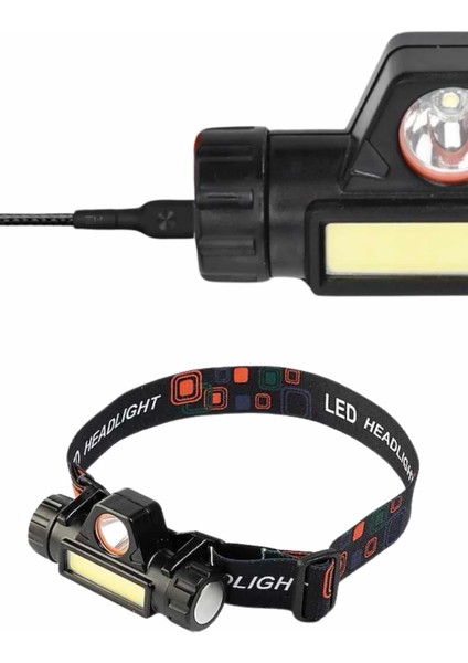 Kafa Lambası Çalışma Işığı Süper Parlak Mıknatıslı Lityum Lion Pilli - MB000X-2H66D0 fırsatları