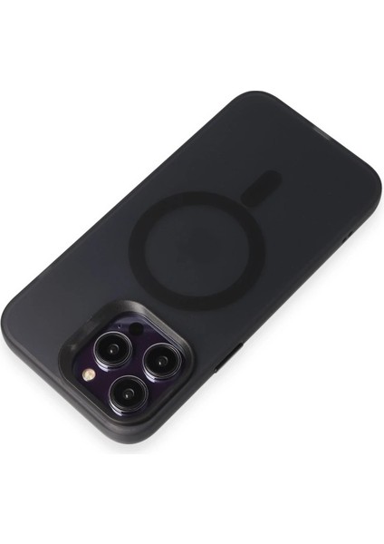 iPhone 15 Pro Max Kılıf Mateks Magsafe Kapak - SIYAH-(5796) - MB000X-2H2TF1 indirimleri