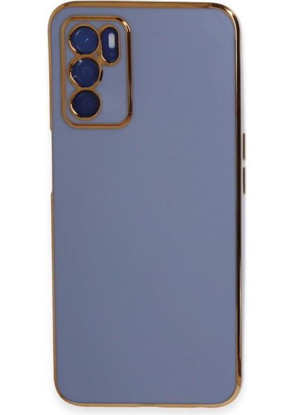 Oppo A16 Kılıf Volet Silikon - MAVI-(5796) - MB000X-2GKMN9