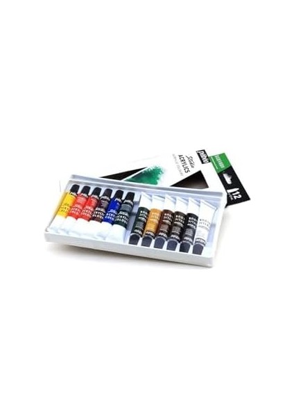 Studio Akrilik Boya Seti 12 Renk x 12 ml fiyatları