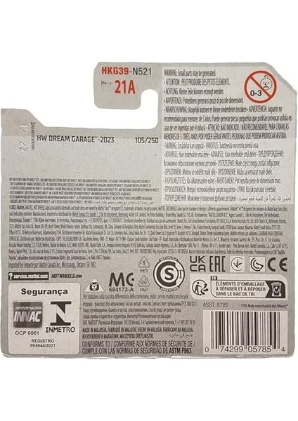 - El Segundo Coupe - Hw Garage 4/5 - HKG39 - Short Card - Gümüş Metalik - Mattel 2023