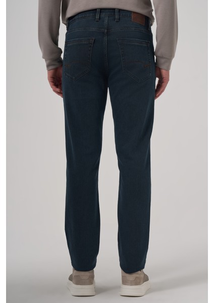 Erkek Haki Denim 5 Cep Slim Fit Jean Kot Pantolon indirimleri