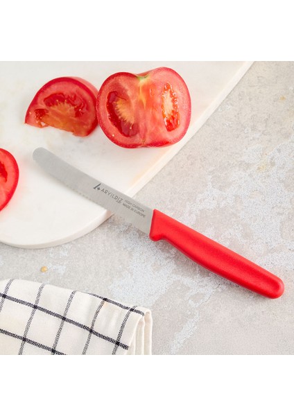 Daily Domates Bıçağı Kırmızı 11 cm