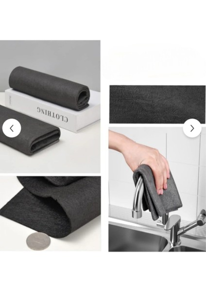 (2 Adet) Magic Bez, Sihirli Mikrofiber Temizlik Bezi 40×30 cm Iz Bırakmaz, Ultra Emici indirimleri