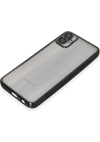Samsung Galaxy A05 Kılıf Lensli Silikon - SIYAH-(5796) - MB000X-2GKHB2 fırsatları