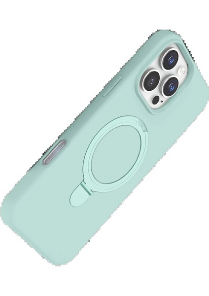 Apple iPhone 16 Pro Max Regal Magsafe Standlı Kapak - Su YEŞILI-(5796) - MB000X-2GUKI2 modelleri