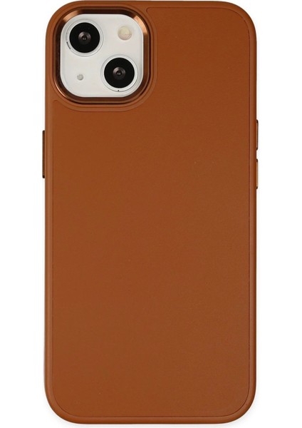 iPhone 14 Plus Kılıf Asya Deri Silikon - KAHVERENGI-(5796) - MB000X-2GTZ31