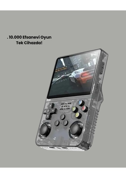 R36 Ultra 64GB Retro Oyun Konsolu 10.000 Oyunlu Taşınabilir El Konsolu - MB000X-2GWGE6 modelleri