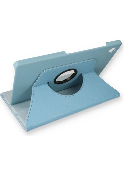 Samsung Galaxy X200 Tab A8 10.5 Kılıf 360 Tablet Deri Kılıf - TURKUAZ-(5796) - MB000X-2G9NT5
