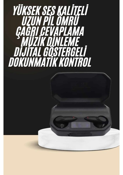 Kulak Içi Bluetooth Kulaklık Rgb Işıklı Çift Mikrofonlu Ios/android Uyumlu Bt - MB000X-2H692 fiyatları