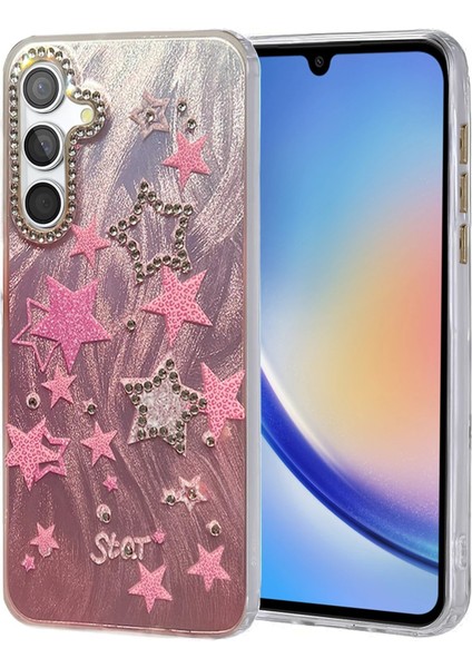 Samsung Galaxy A34 5g Kılıf Blade Aynalı Desenli Kapak - Desen 7-(5796) - MB000X-2GNIQ1