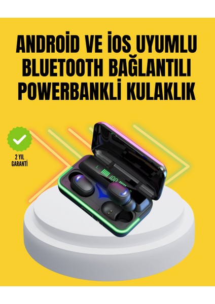 E10 Powerbanklı Bluetooth Kulaklık Oyun Modu ve Şık Tasarım - MB000X-2H5AI8