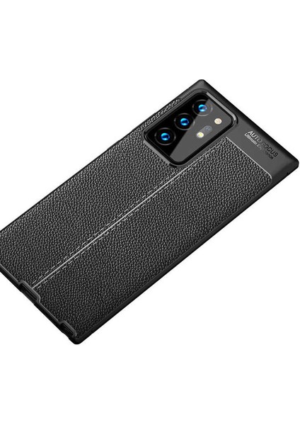 Samsung Galaxy Note 20 Ultra Deri Görünümlü Lux Niss Silikon Kılıf modelleri