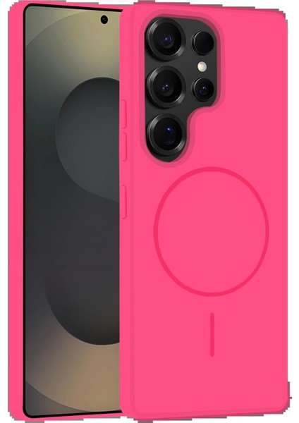 Samsung Galaxy S25 Ultra Kılıf Jully Magsafe Kapak - FUŞYA-(5796) - MB000X-2H3U53