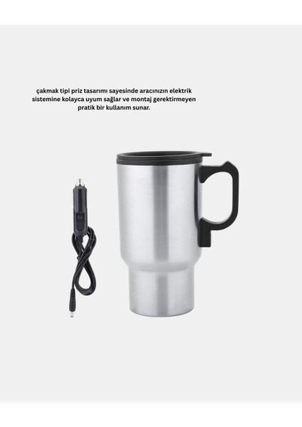 Araç Içi Su Isıtıcı Termos Kupa 12 Watt Enerji Tasarruflu - MB000X-2GVAR2 fırsatları