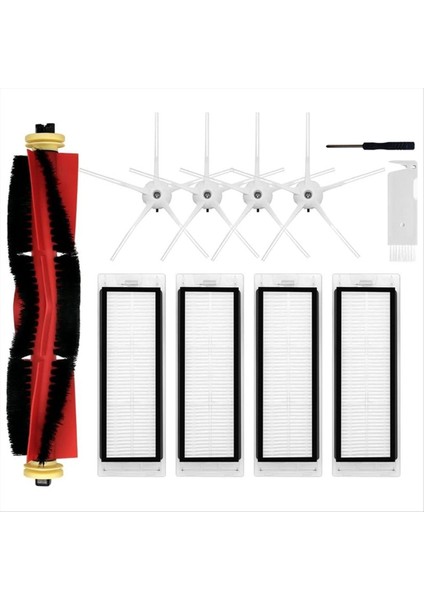 E4, E5, S4, S4 Max, S5, S5 Max, S6, S6 Maxv Elektrikli Süpürge Ana Yan Fırça Hepa Filtre Yedek Parçaları (Yurt Dışından)