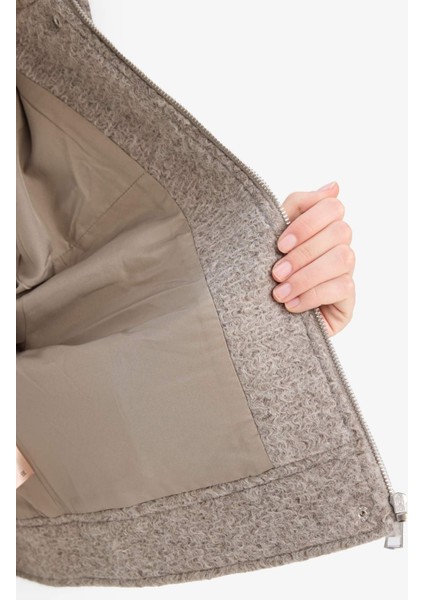 Regular Fit Polo Yaka Kaşe Mont E8630AX25AU