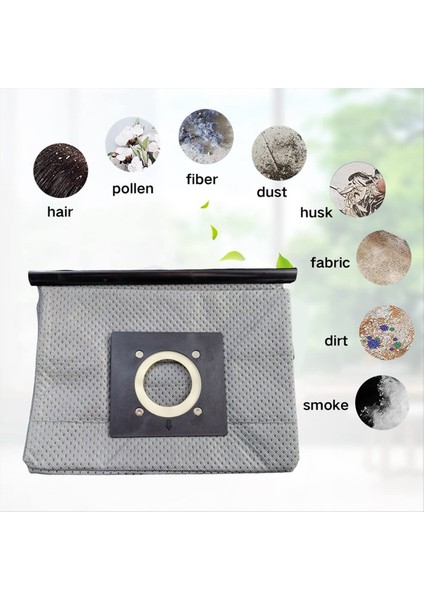 Midea, Electrolux, Haier QZ11A QZ11B Elektrikli Süpürge Için 6 Adet Vakumlu Toz Torbası Dokumasız Toz Torbaları (Yurt Dışından) fiyatları