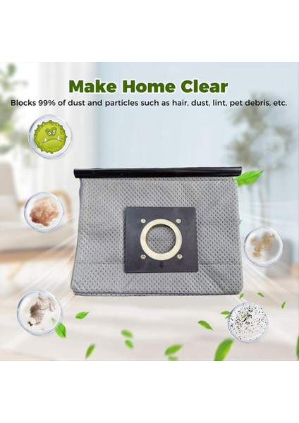 Midea, Electrolux, Haier QZ11A QZ11B Elektrikli Süpürge Için 6 Adet Vakumlu Toz Torbası Dokumasız Toz Torbaları (Yurt Dışından) modelleri