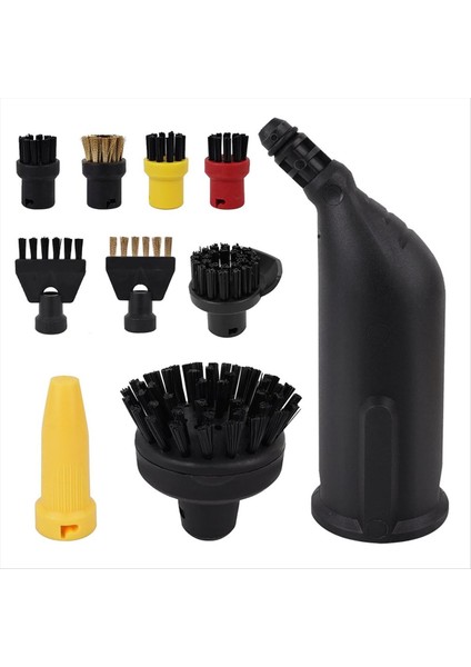Karcher Temizlik Makinesi Sc1 Sc2 Sc3 Sc4 Sc5 Aksesuarları Için Yedek Yuvarlak Temizlik Fırçası Fırça Başlığı (Yurt Dışından)