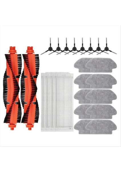 Robot Vakum Için S10 S12 B106GL/PASPAS 2 S XMSTJQR2S Yedek Parçalar Ana Yan Fırça Filtre Bezi Aksesuarları (Yurt Dışından)