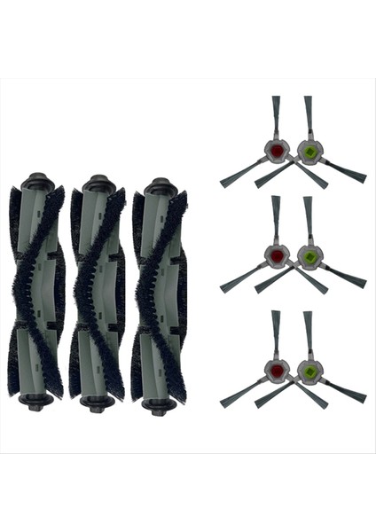 Airrobo P20 Elektrikli Süpürge Yedek Parçaları, Silindir Fırça, Yan Fırça Yedek Parçaları ve Aksesuarları Için Uygundur (Yurt Dışından)
