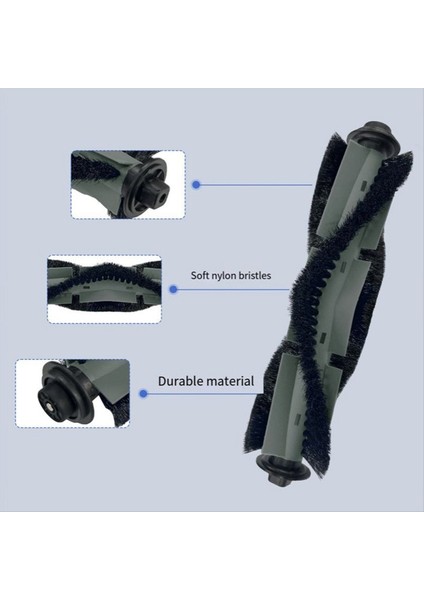 Airrobo P20 Elektrikli Süpürge Yedek Parçaları, Silindir Fırça, Yan Fırça Yedek Parçaları ve Aksesuarları Için Uygundur (Yurt Dışından) fiyatları