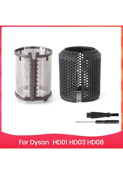 Dyson HD01 HD03 HD08 Model B Için Saç Kurutma Makinesi Iç Filtresi + Dış Filtre Kafesi Değişimi (Yurt Dışından)