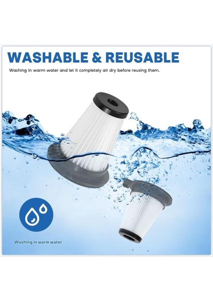 Wyze Elektrikli Süpürge Için 5 Adet Hepa Yedek Filtre, 1 Adet Fırça ile Yüksek Verimli Elektrikli Süpürge Filtresi Değişimi (Yurt Dışından) fiyatları