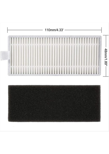 Yedek Aksesuarlar Seti R550 R600 R650 R750 Robotlu Süpürge Ana Yan Fırça Hepa Filtreler Paspas Pedleri (Yurt Dışından) fırsatları